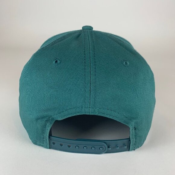 Philadelphia Eagles NFL Green New Era 9Fifty Snapback Hat - Picture 3 of 6
